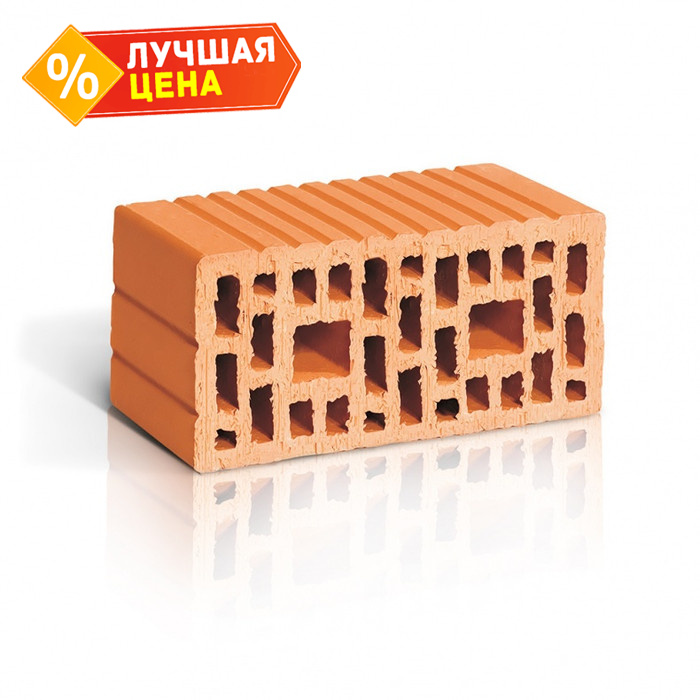 Камень поризованный ЛСР 2,1 НФ, M175, 250х120х140 мм