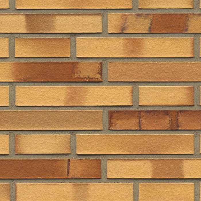 Кирпич клинкерный Muhr 01 Niederlausitzer Gelb Spezial гладкий, 240х90х40 мм